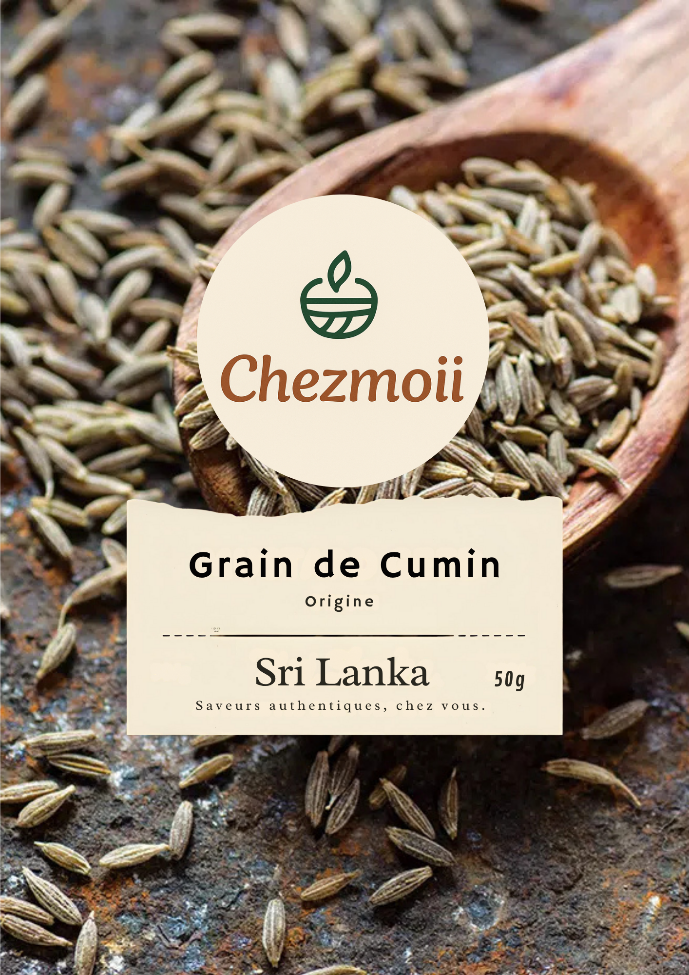 Graines de cumin	50 g