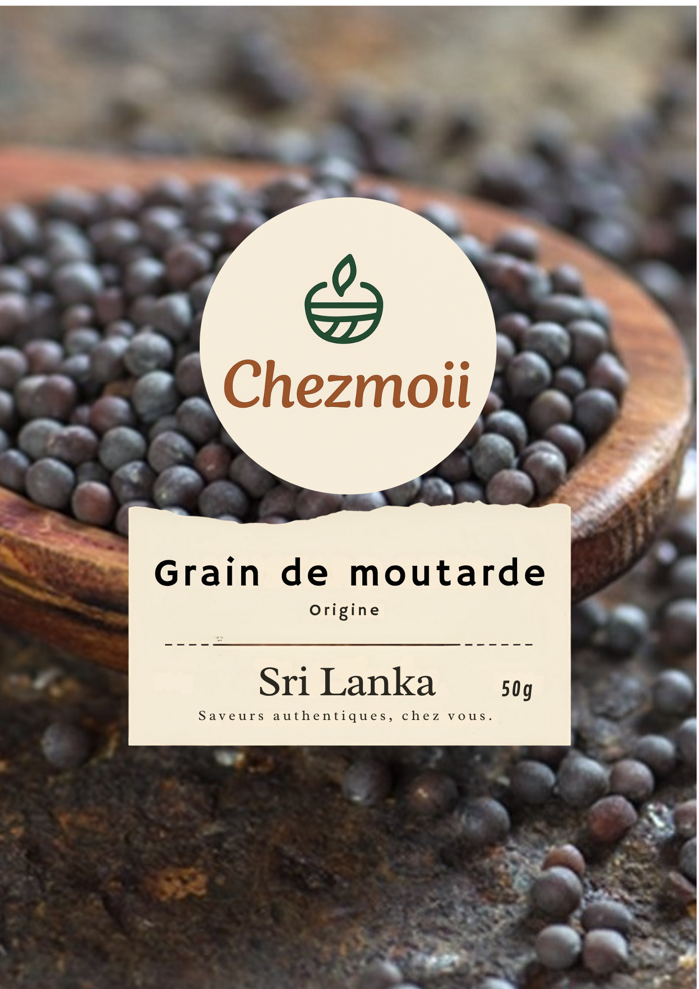 Grain de moutarde de Chezmoii 50g